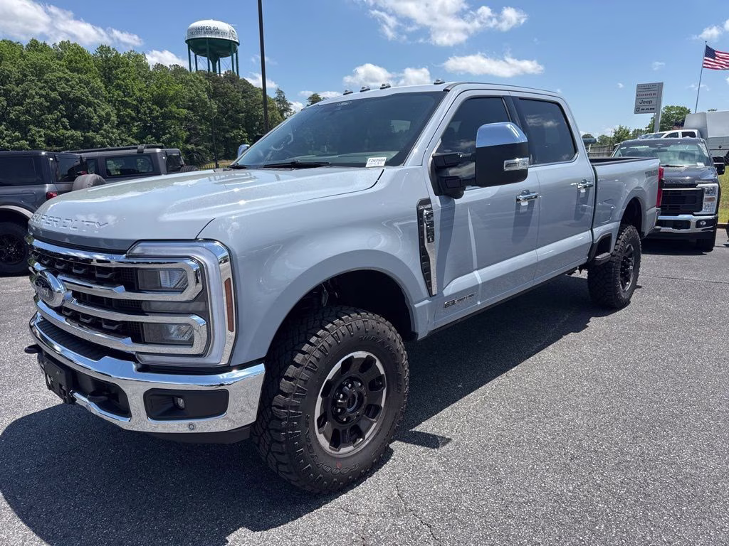 2026 Glacier Gray Metallic Tri-Coat Ford Super Duty F-350 SRW King Ranch 4X4 Truck