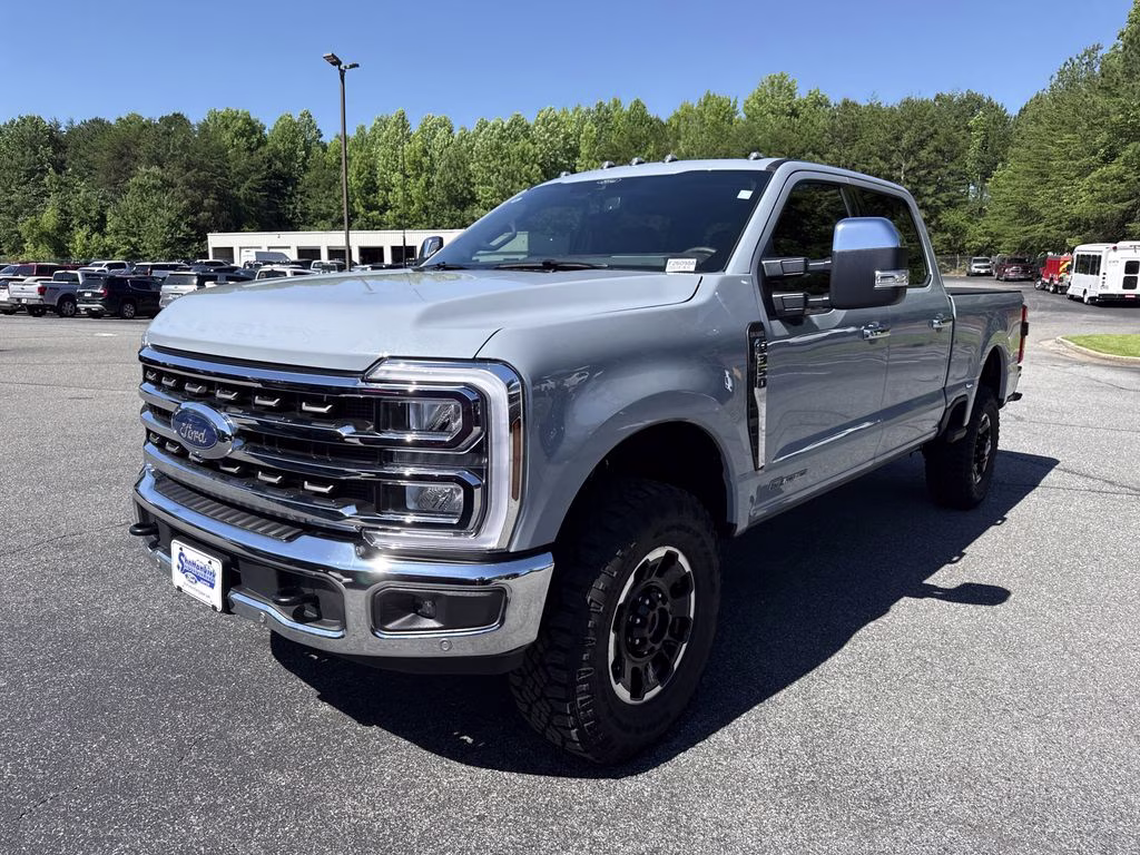 2026 Glacier Gray Metallic Tri-Coat Ford Super Duty F-350 SRW King Ranch 4X4 Truck