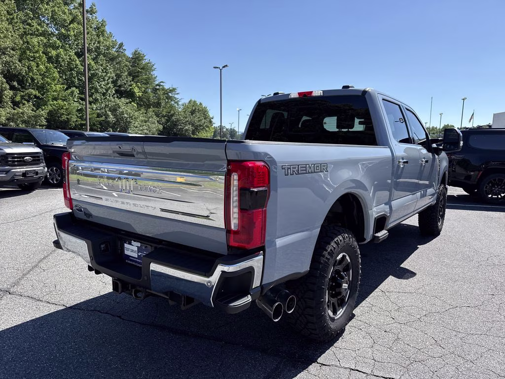 2026 Glacier Gray Metallic Tri-Coat Ford Super Duty F-350 SRW King Ranch 4X4 Truck
