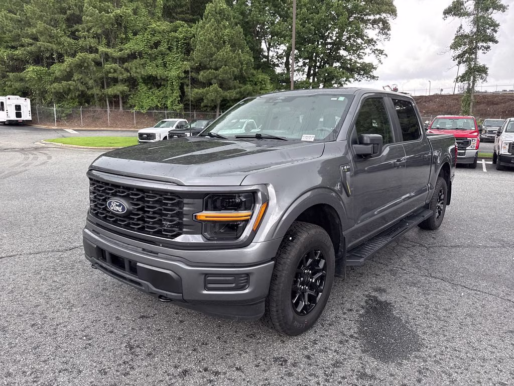 2025 Carbonized Gray Metallic Ford F-150 STX 4X4 Truck