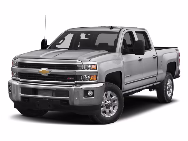 2018 Silver Ice Metallic Chevrolet Silverado 2500HD LTZ 4X4 Truck