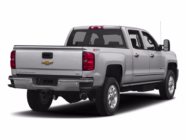2018 Silver Ice Metallic Chevrolet Silverado 2500HD LTZ 4X4 Truck