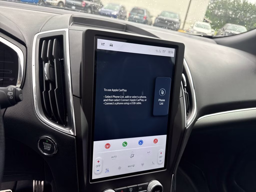 2021 Gray Metallic Ford Edge ST AWD SUV