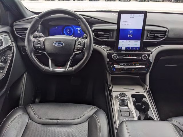 2023 Blue Metallic Ford Explorer ST 4X4 SUV