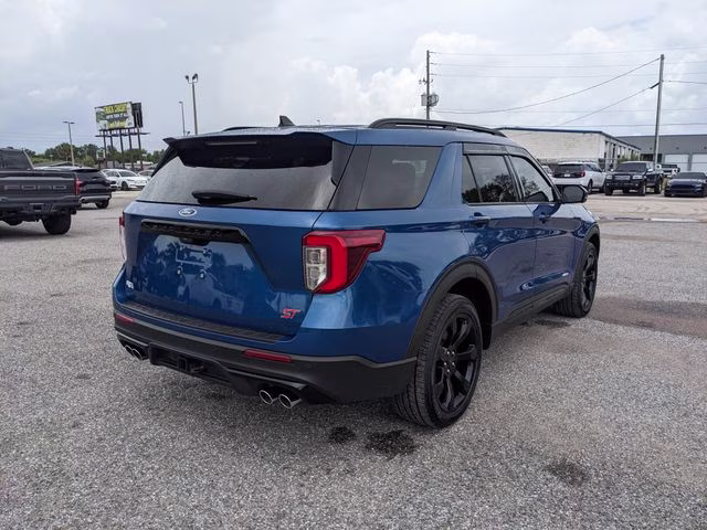 2023 Blue Metallic Ford Explorer ST 4X4 SUV