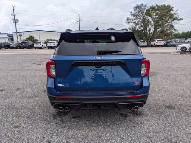 2023 Blue Metallic Ford Explorer ST 4X4 SUV