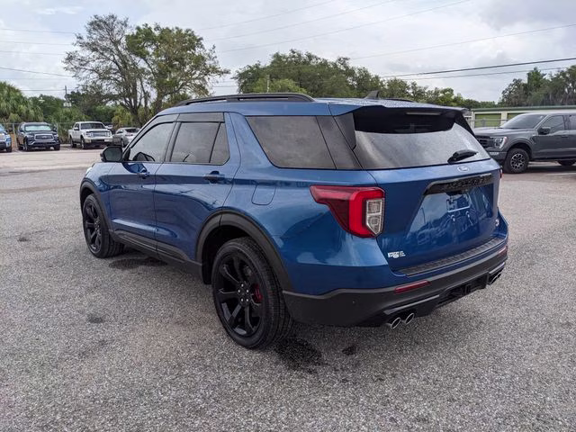 2023 Blue Metallic Ford Explorer ST 4X4 SUV