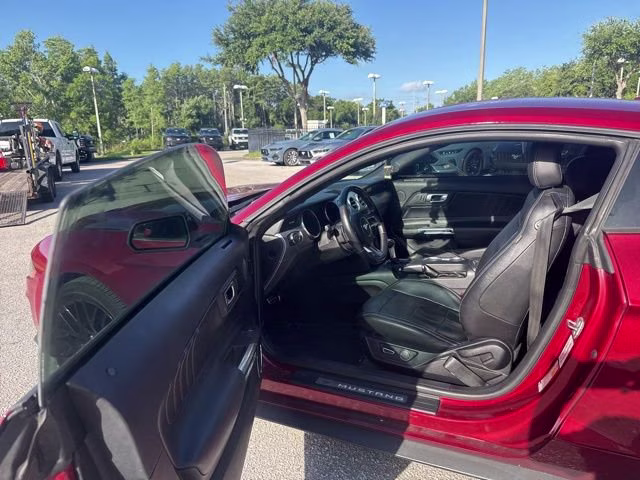 2018 Ruby Red Metallic Tinted Clearcoat Ford Mustang EcoBoost Premium RWD Coupe