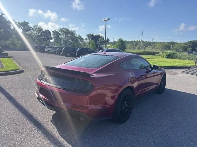 2018 Ruby Red Metallic Tinted Clearcoat Ford Mustang EcoBoost Premium RWD Coupe