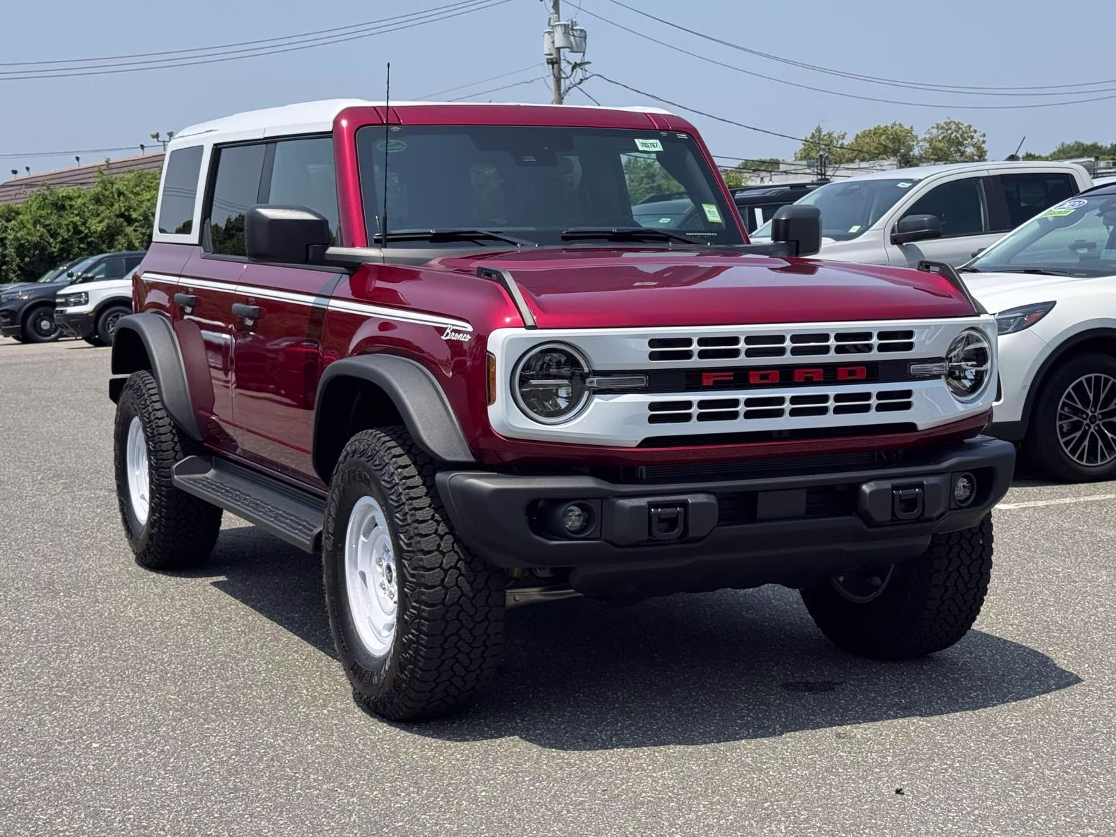 2026 Red Ford Bronco Heritage Edition 4X4 SUV
