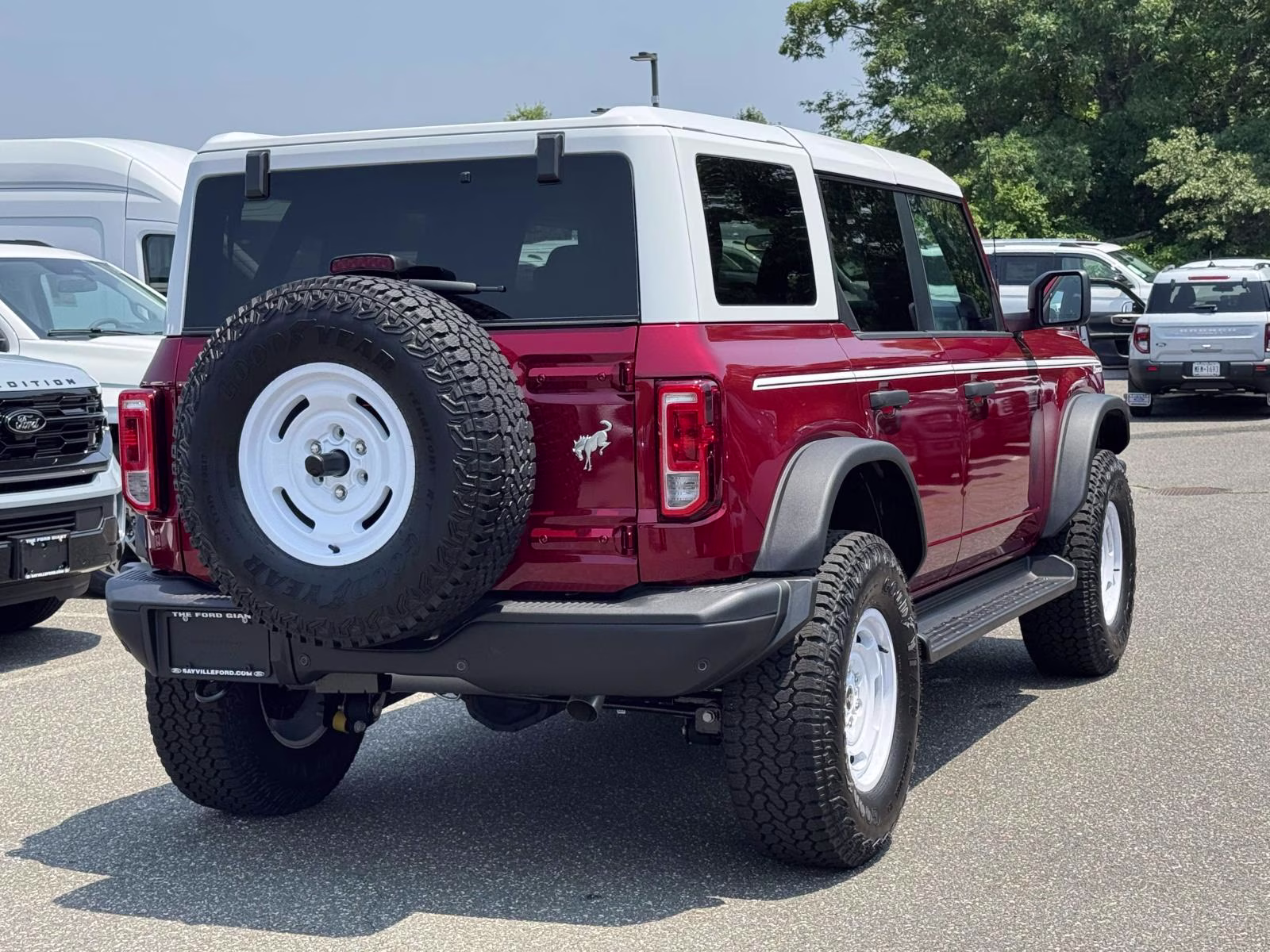 2026 Red Ford Bronco Heritage Edition 4X4 SUV