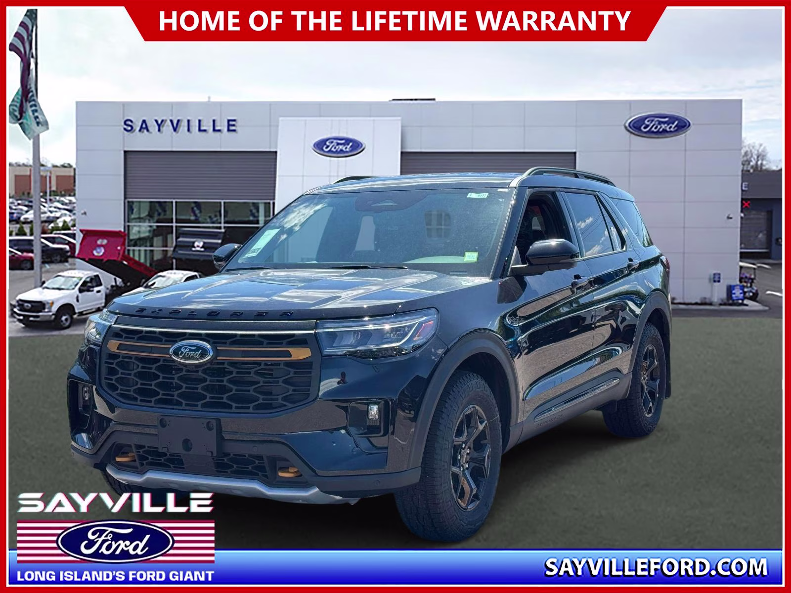 2026 Black Ford Explorer Tremor 4X4 SUV