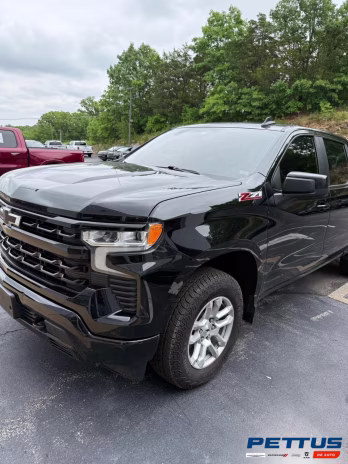 2024 Black Chevrolet Silverado 1500 RST 4X4 Truck