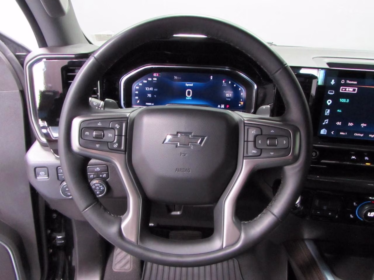 2024 Black Chevrolet Silverado 1500 RST 4X4 Truck