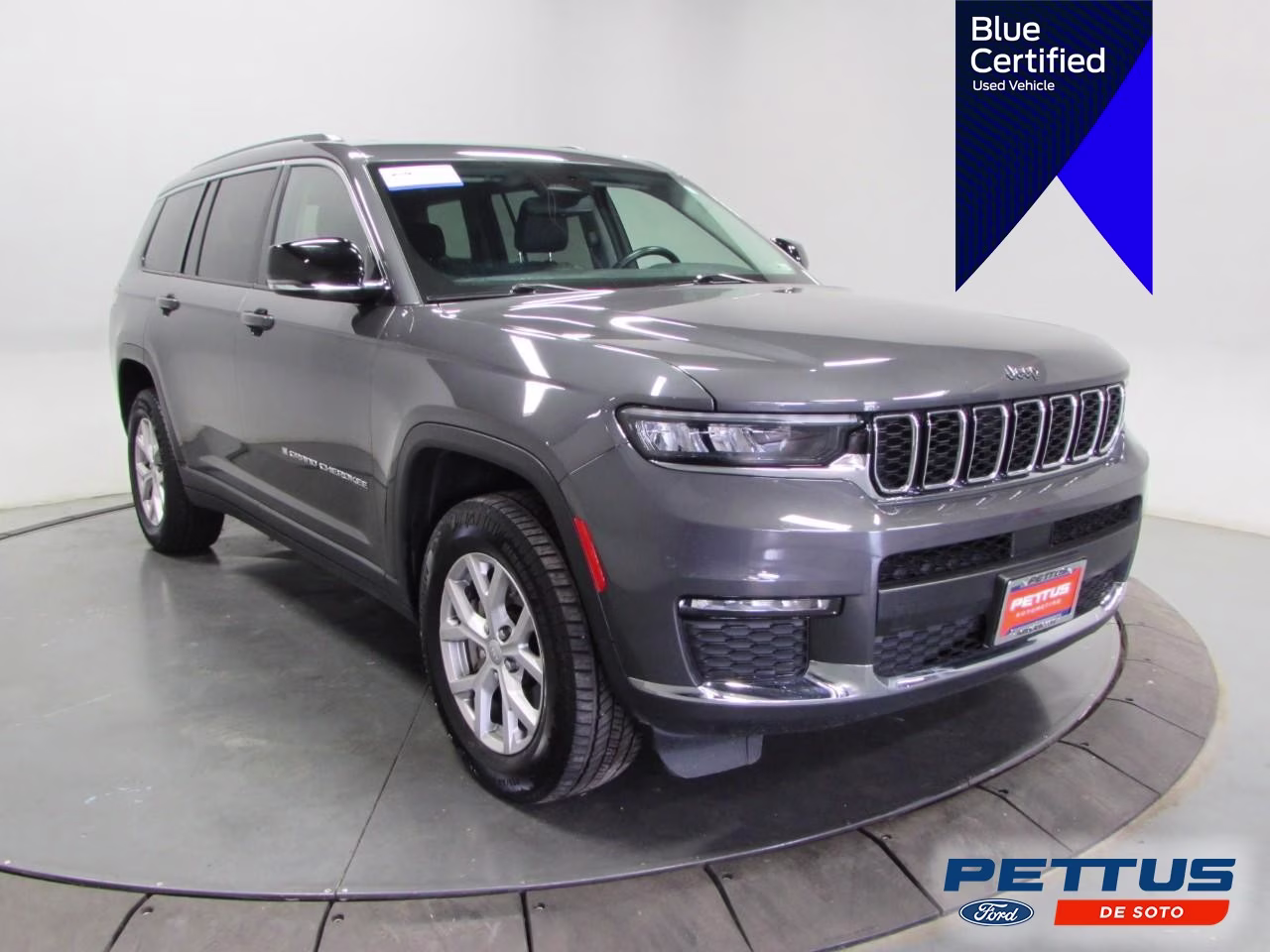 2021 Baltic Gray Metallic Clearcoat Jeep Grand Cherokee L Limited 4X4 SUV