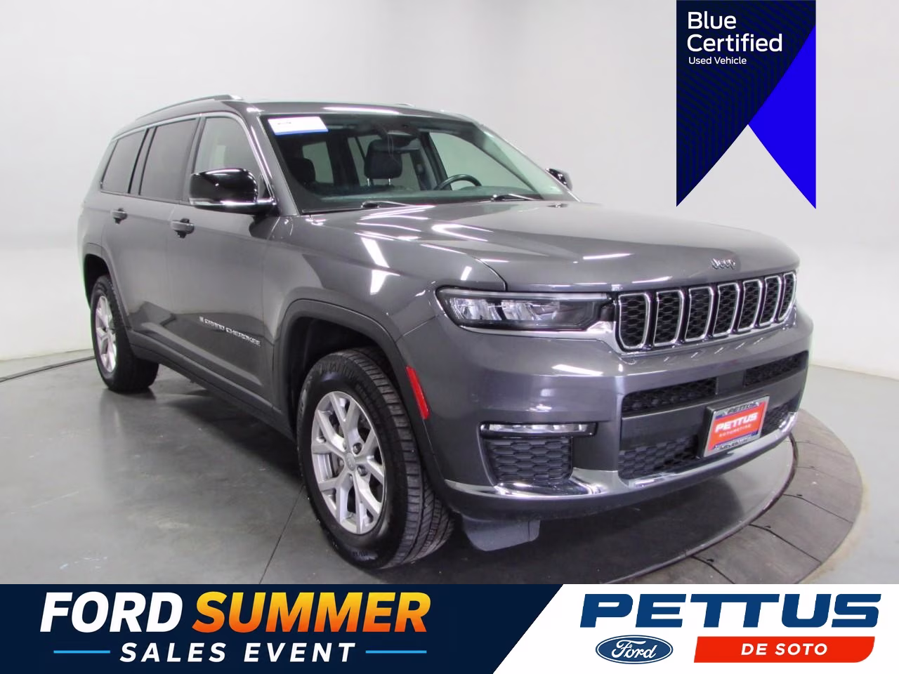 2021 Baltic Gray Metallic Clearcoat Jeep Grand Cherokee L Limited 4X4 SUV