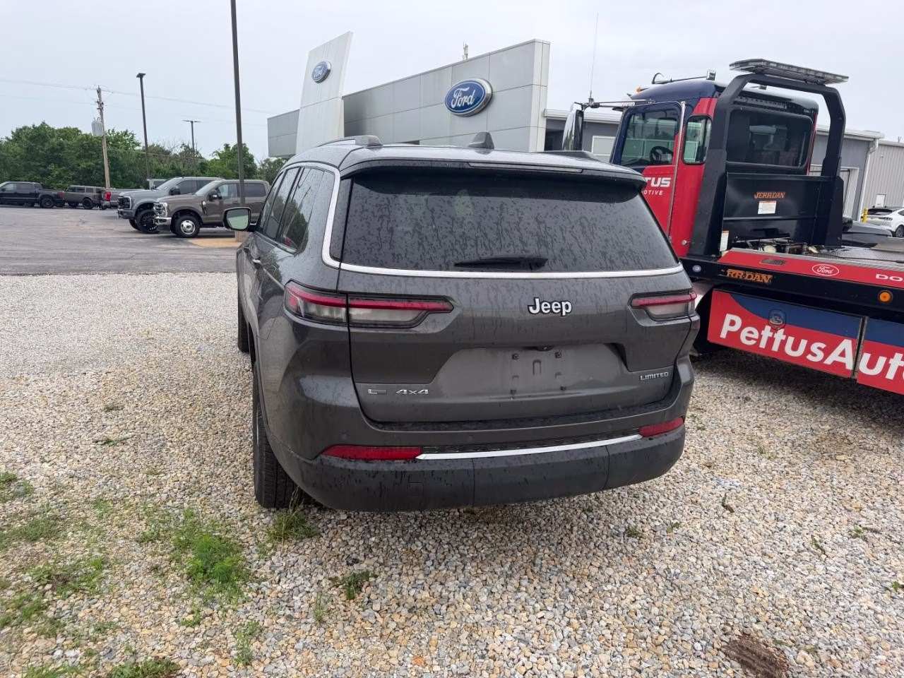 2021 GREY Jeep Grand Cherokee L Limited 4X4 SUV