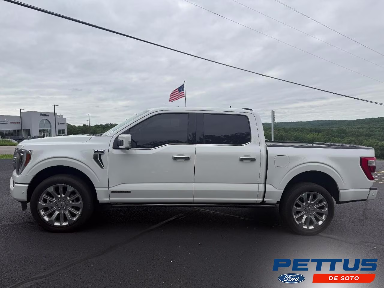 2023 Star White Metallic Tri-Coat Ford F-150 4WD SuperCrew Box 4X4 Truck