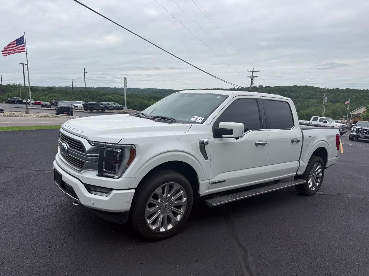 2023 Star White Metallic Tri-Coat Ford F-150 4WD SuperCrew Box 4X4 Truck