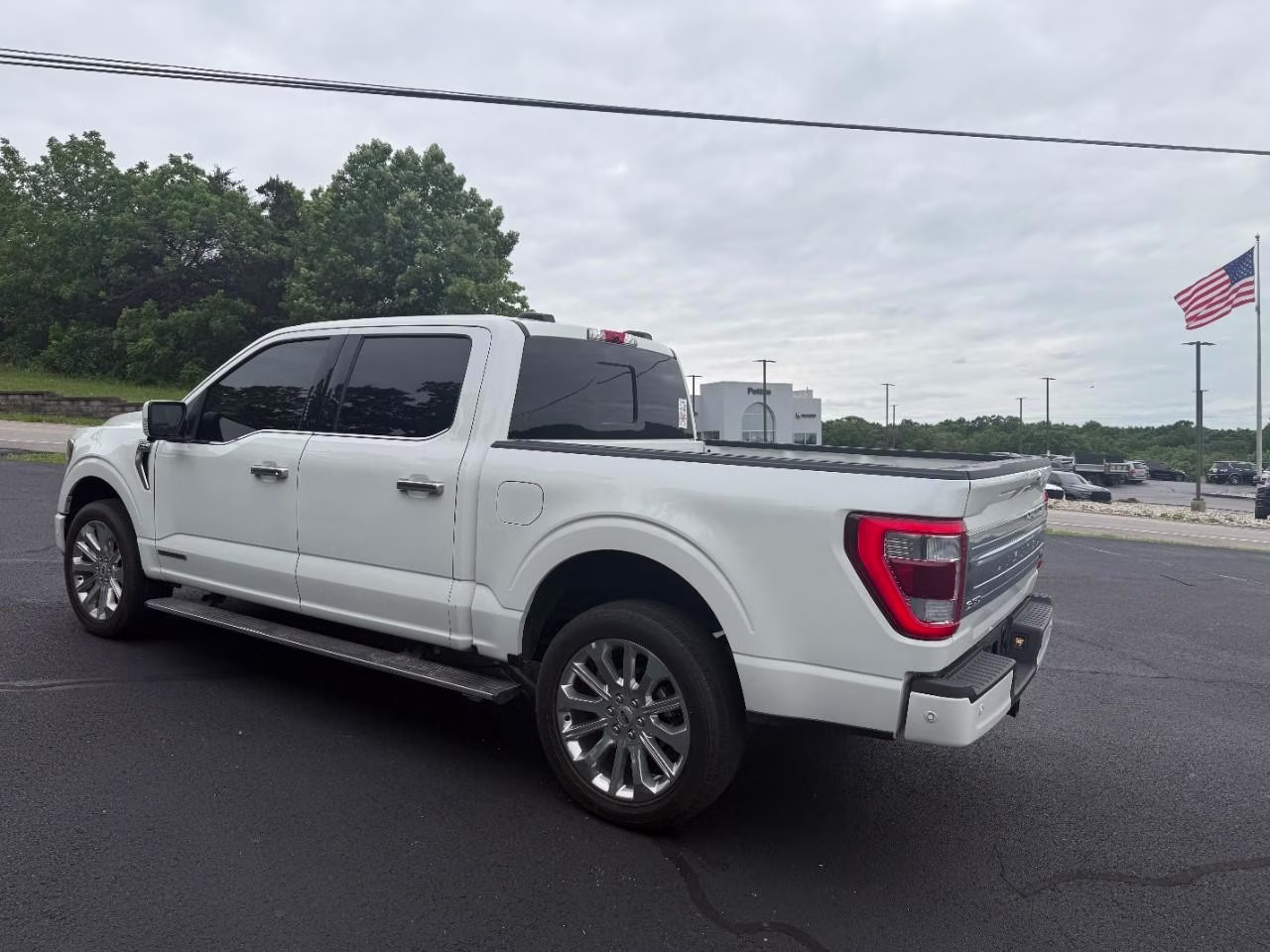 2023 Star White Metallic Tri-Coat Ford F-150 4WD SuperCrew Box 4X4 Truck