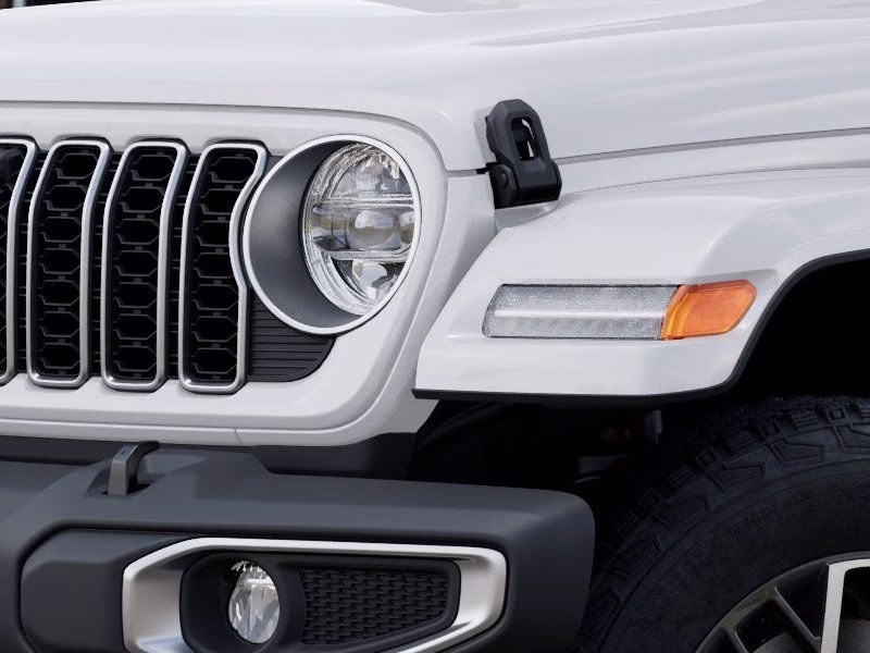2026 Bright White Clearcoat Jeep Wrangler Sahara 4X4 SUV