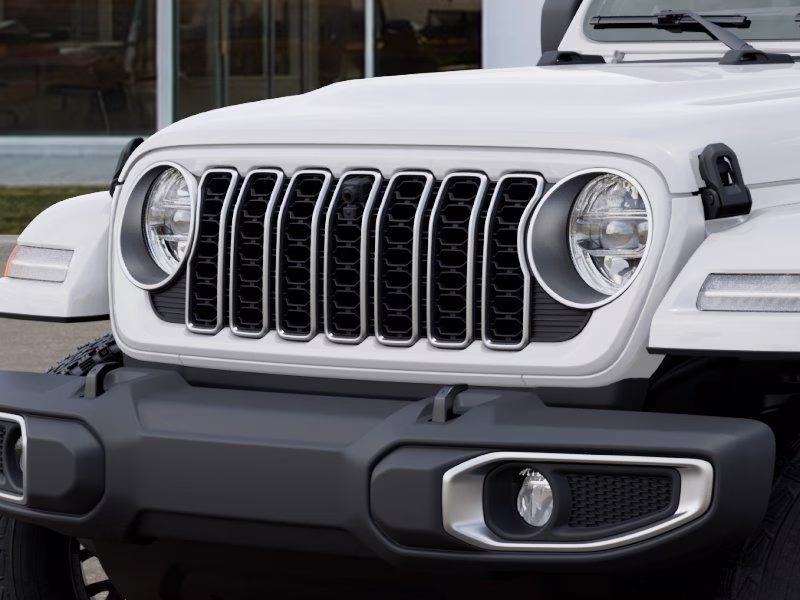 2026 Bright White Clearcoat Jeep Wrangler Sahara 4X4 SUV