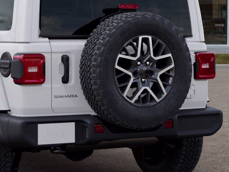 2026 Bright White Clearcoat Jeep Wrangler Sahara 4X4 SUV
