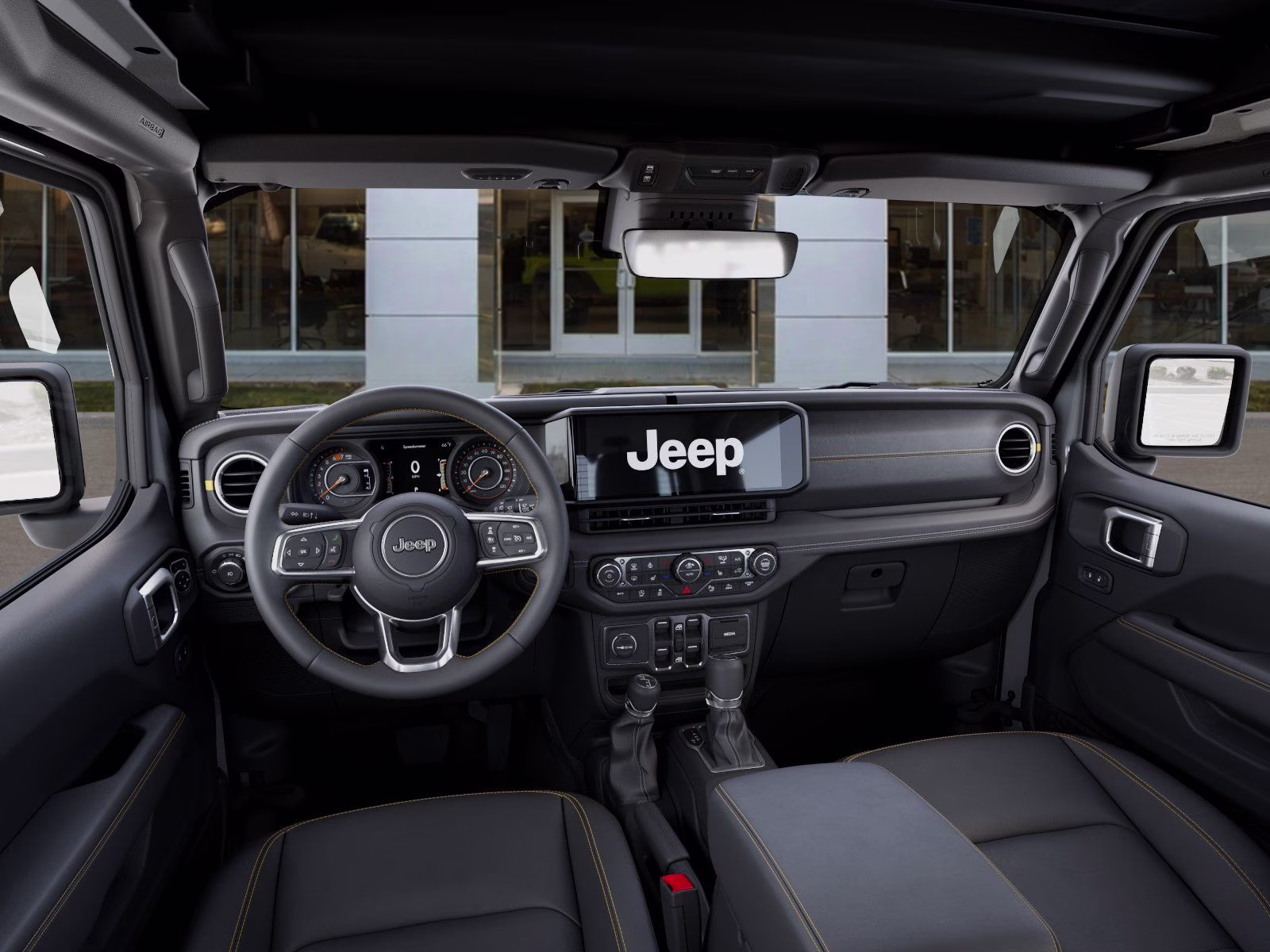 2026 Bright White Clearcoat Jeep Wrangler Sahara 4X4 SUV