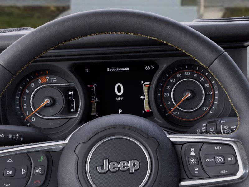 2026 Bright White Clearcoat Jeep Wrangler Sahara 4X4 SUV