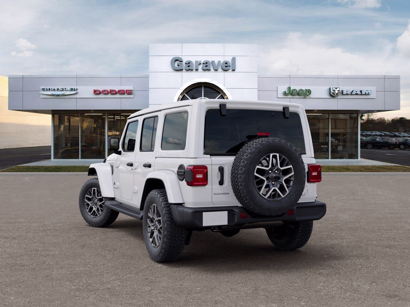 2026 Bright White Clearcoat Jeep Wrangler Sahara 4X4 SUV