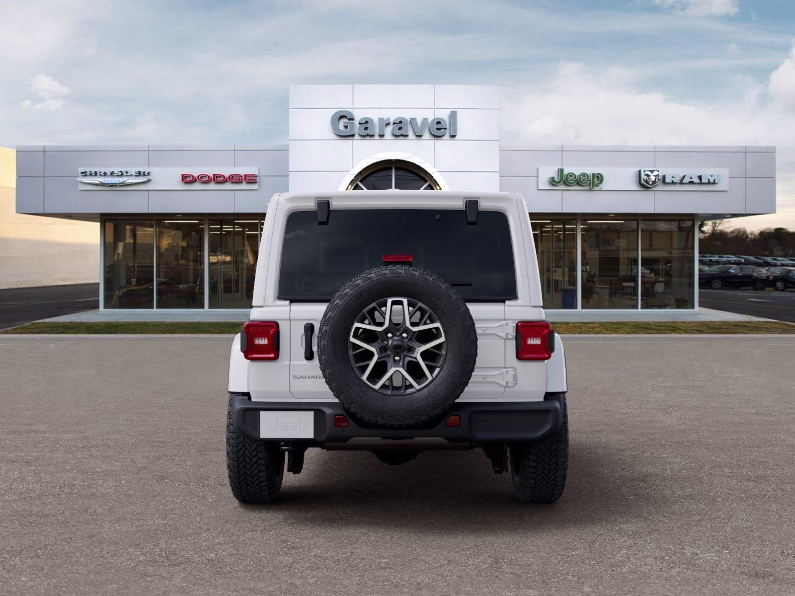 2026 Bright White Clearcoat Jeep Wrangler Sahara 4X4 SUV