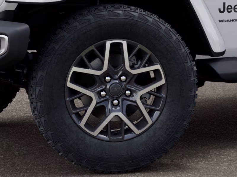 2026 Bright White Clearcoat Jeep Wrangler Sahara 4X4 SUV