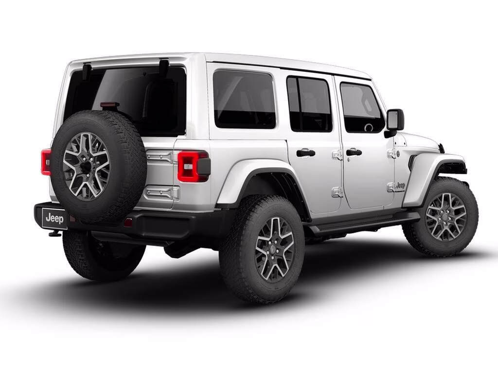 2026 Bright White Clear Coat Jeep Wrangler Wrangler 4-door Sahara 4X4 4-door