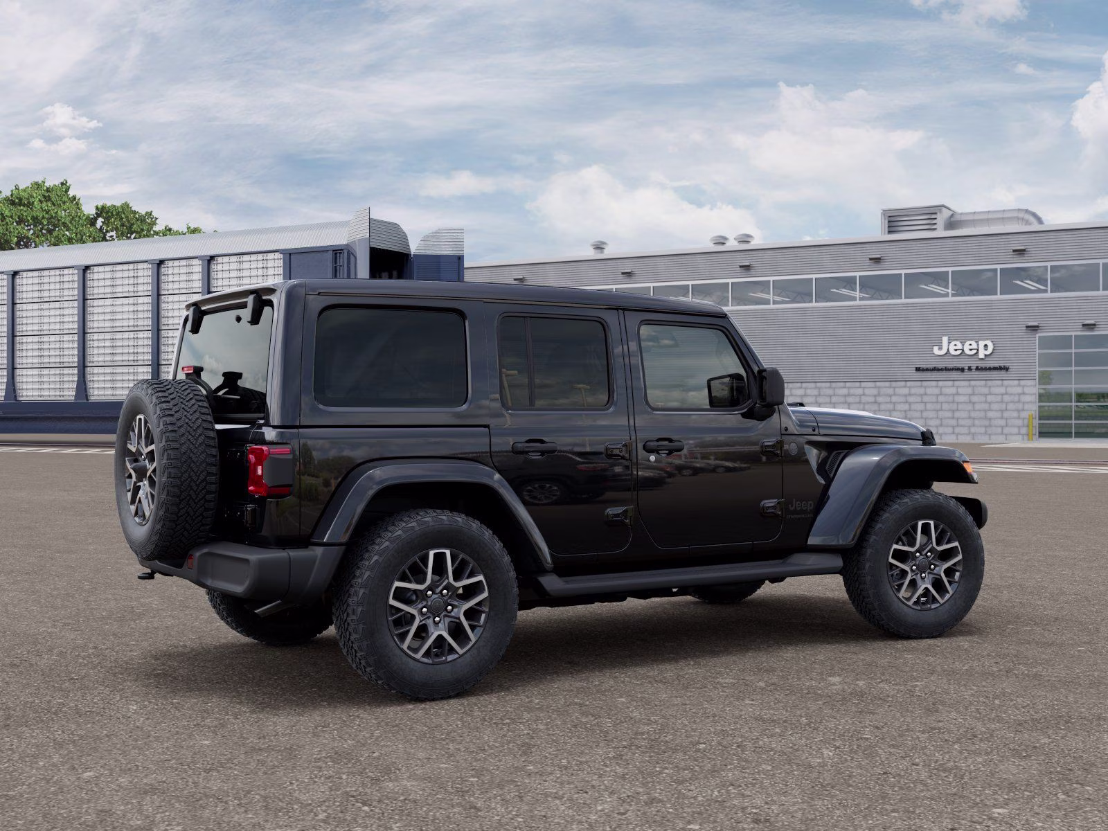 2026 Black Clearcoat Jeep Wrangler Sahara 4X4 SUV