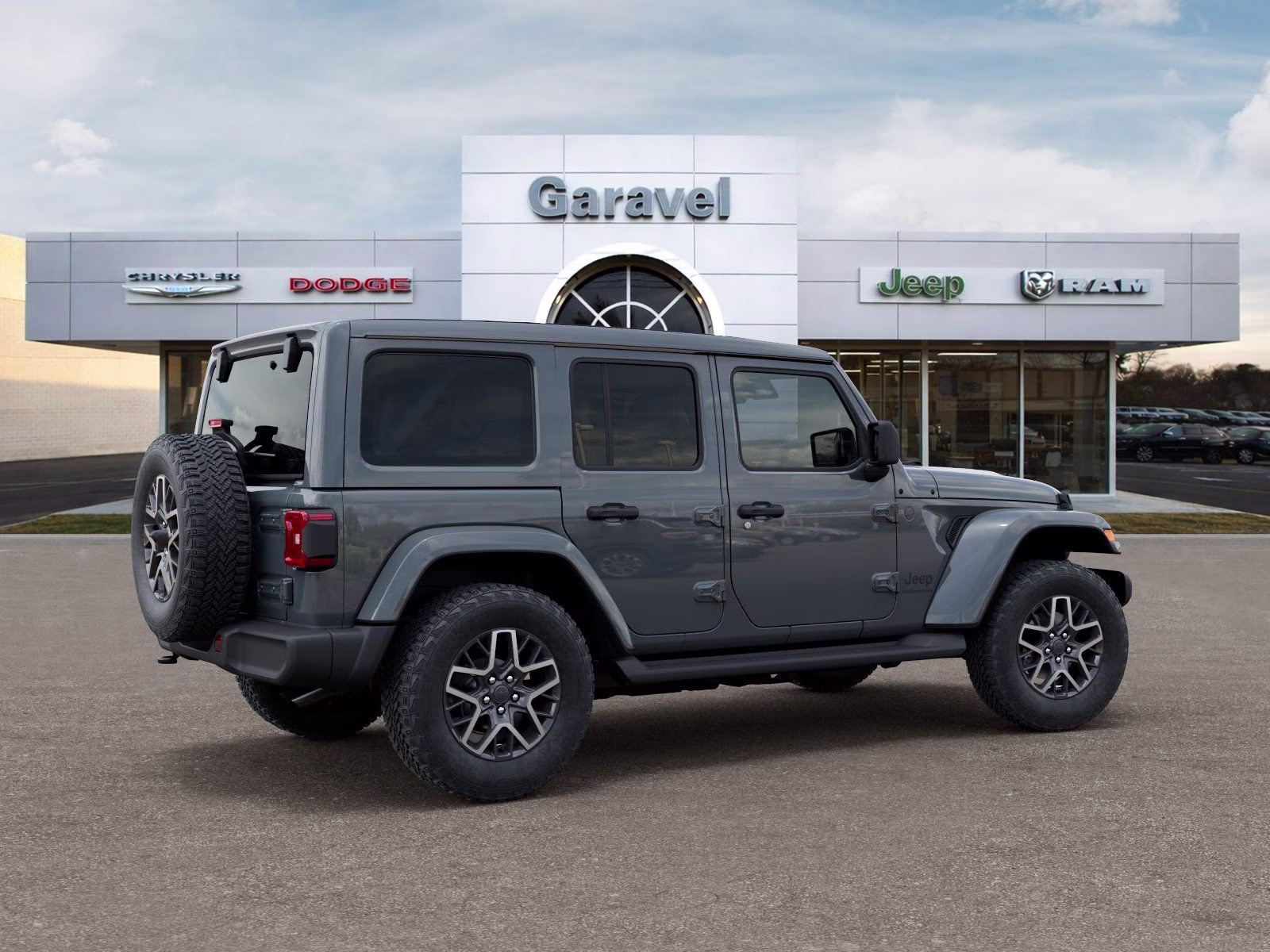 2026 Anvil Clear Coat Jeep Wrangler Sahara 4X4 SUV