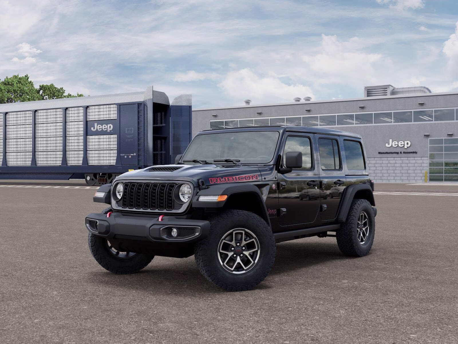 2026 Black Clear Coat Jeep Wrangler Wrangler 4-door Rubicon 4X4 4-door