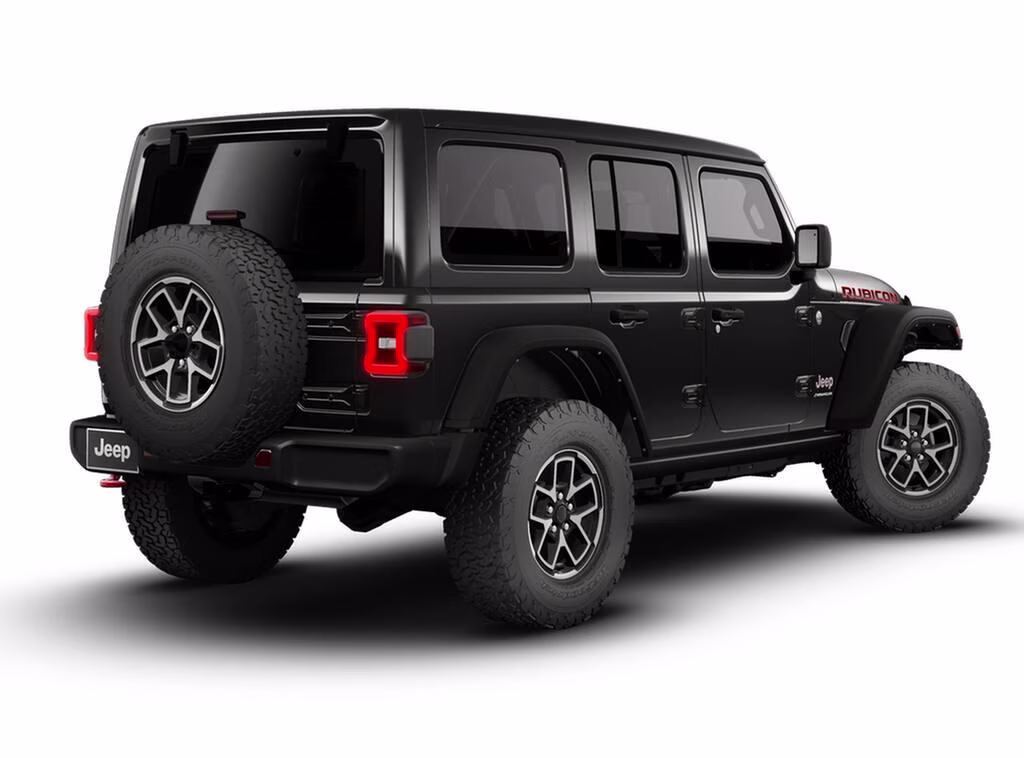 2026 Black Clear Coat Jeep Wrangler Wrangler 4-door Rubicon 4X4 4-door