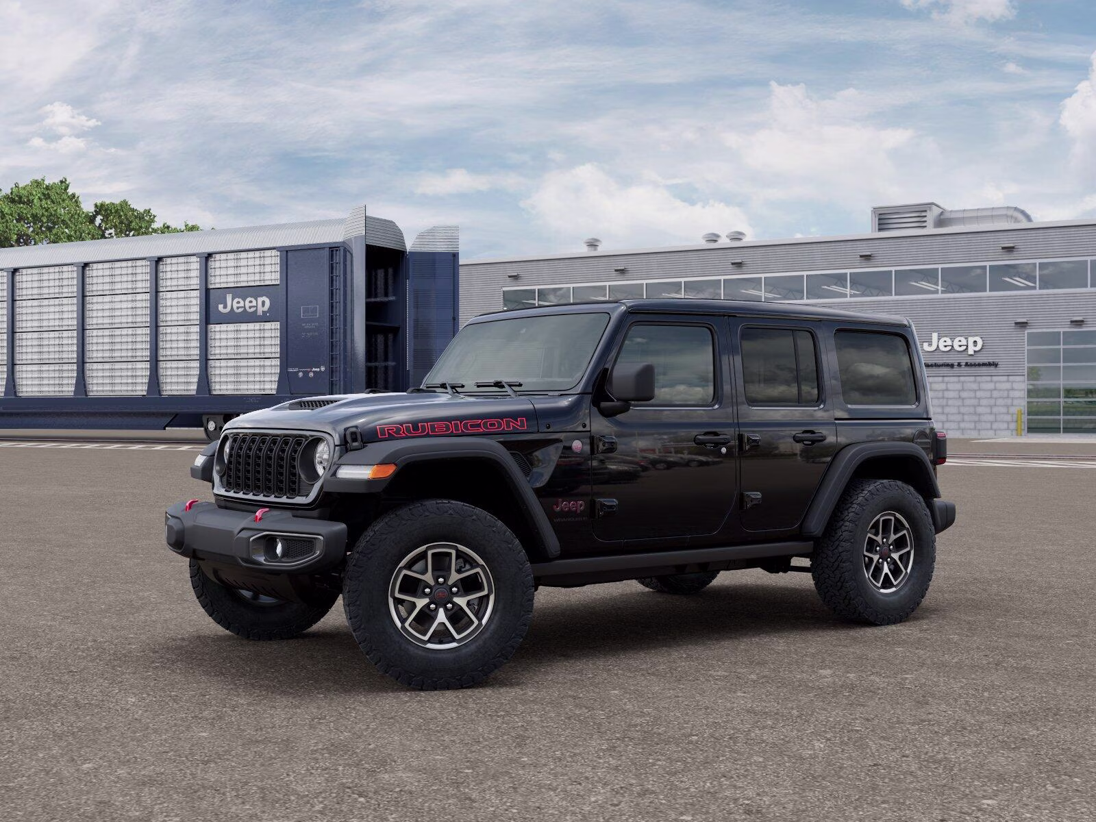 2026 Black Clear Coat Jeep Wrangler Wrangler 4-door Rubicon 4X4 4-door
