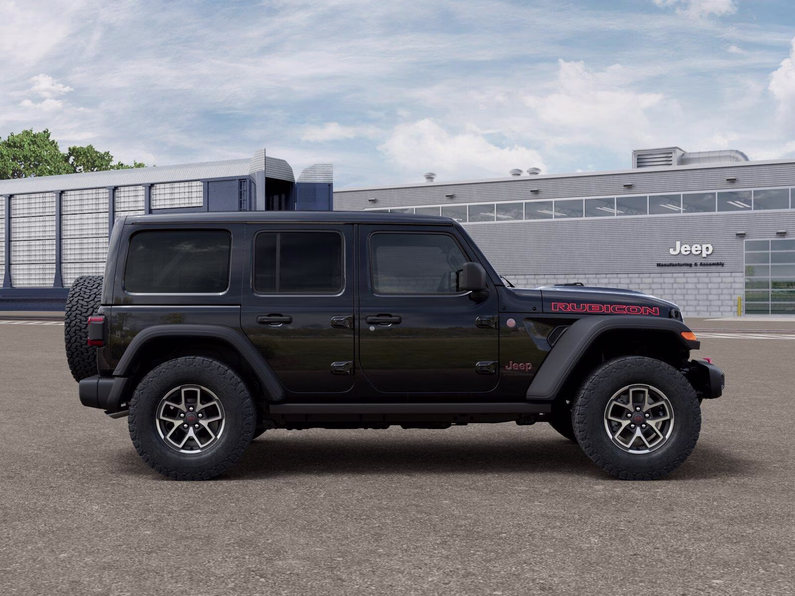 2026 Black Clear Coat Jeep Wrangler Wrangler 4-door Rubicon 4X4 4-door