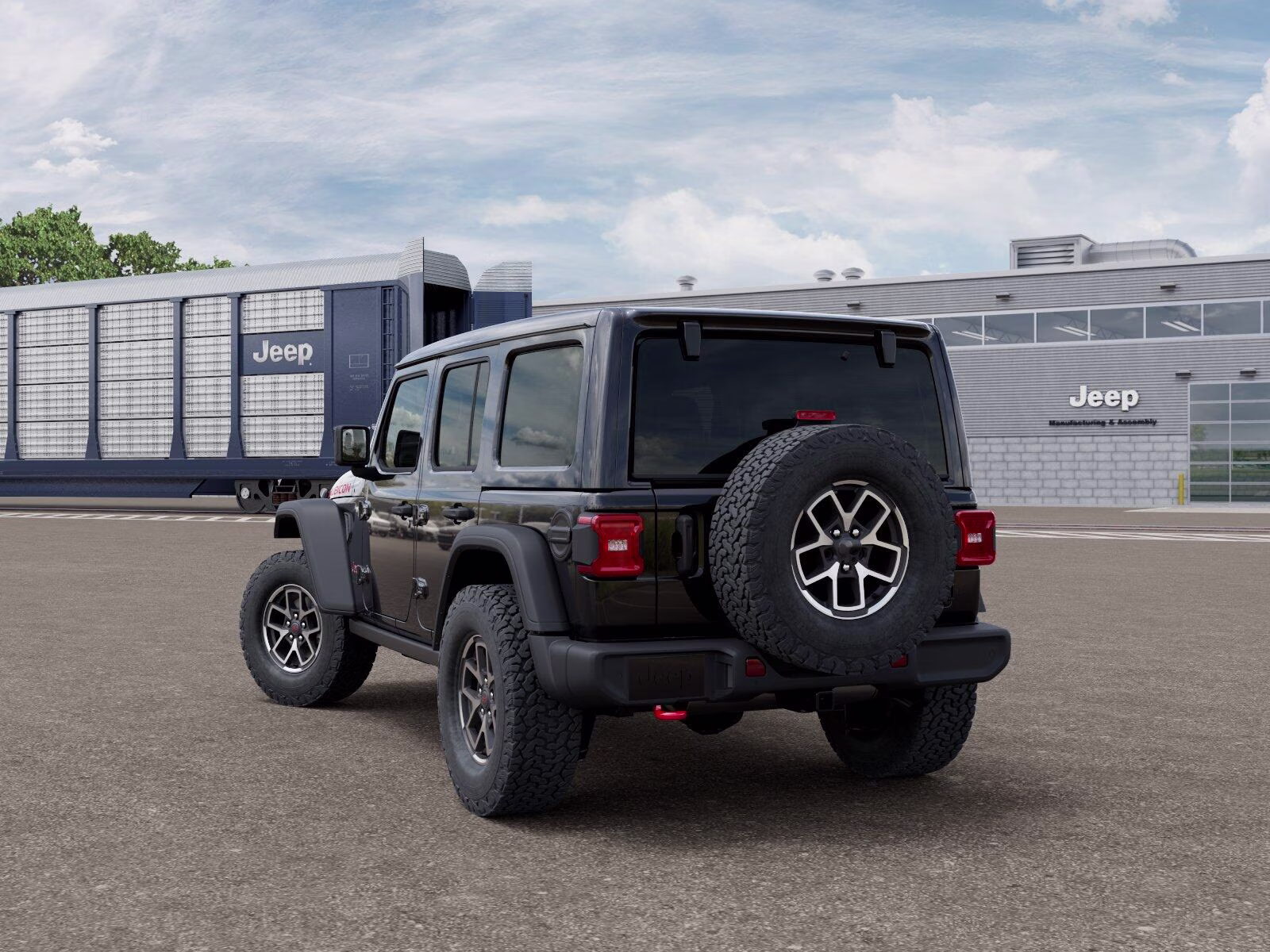 2026 Black Clear Coat Jeep Wrangler Wrangler 4-door Rubicon 4X4 4-door