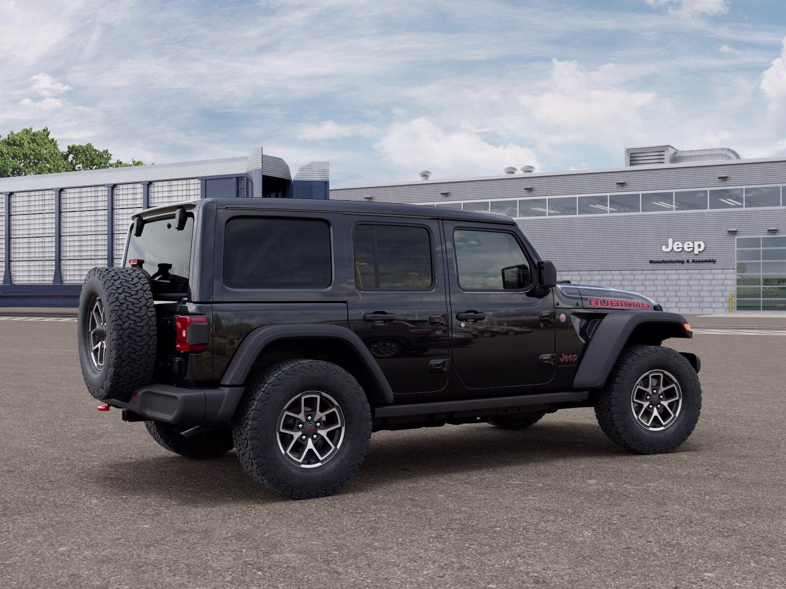 2026 Black Clear Coat Jeep Wrangler Wrangler 4-door Rubicon 4X4 4-door