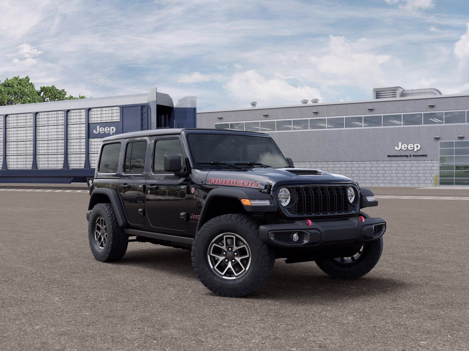2026 Black Clear Coat Jeep Wrangler Wrangler 4-door Rubicon 4X4 4-door