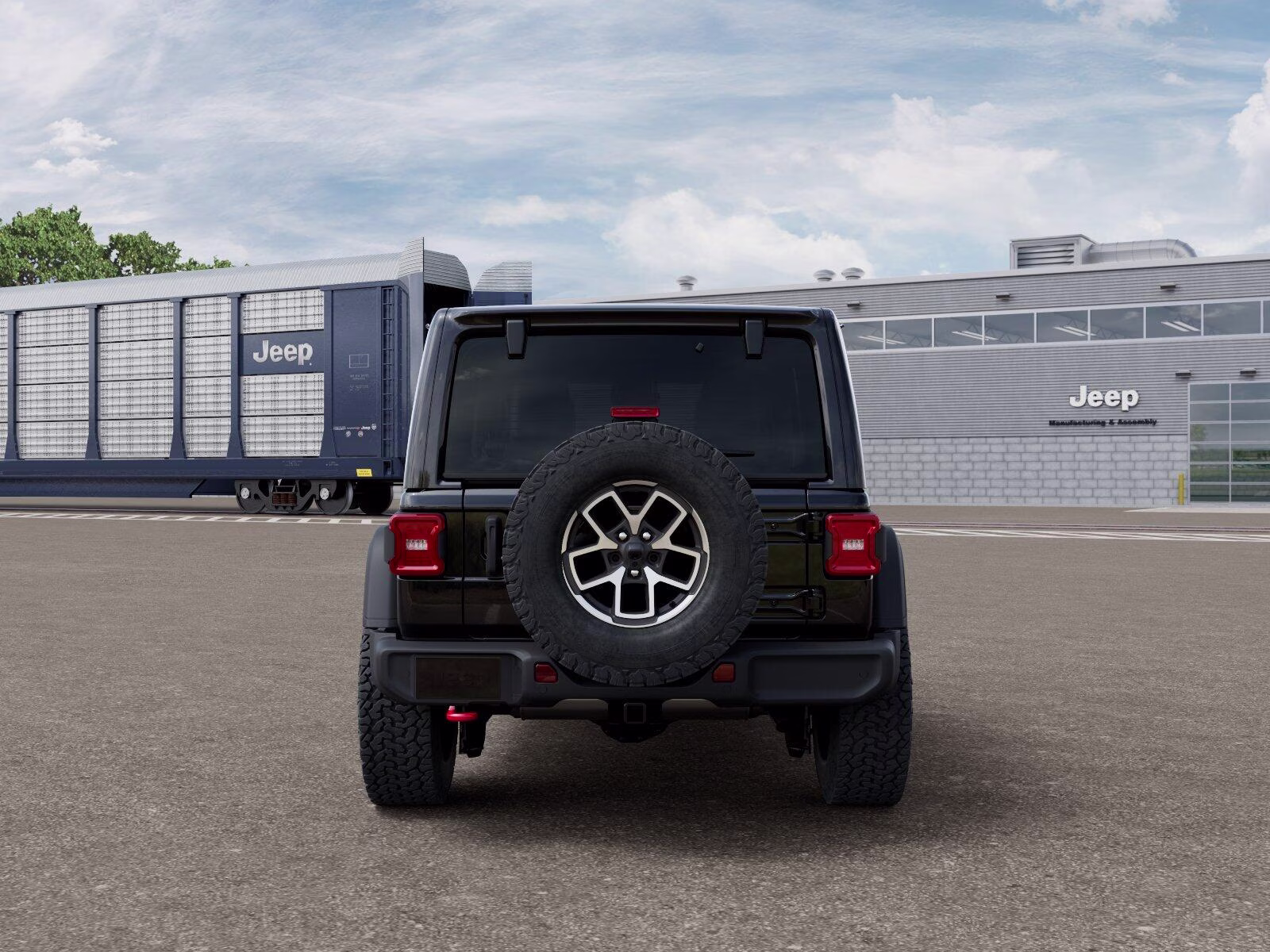 2026 Black Clear Coat Jeep Wrangler Wrangler 4-door Rubicon 4X4 4-door
