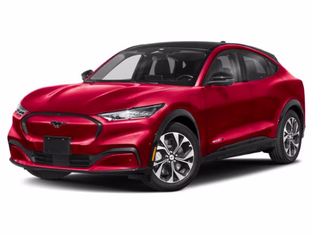 2023 Red Metallic Ford Mustang Mach-E Premium RWD