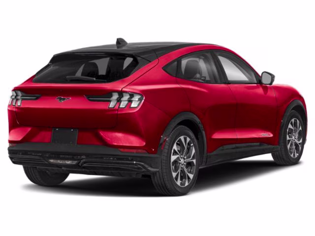 2023 Red Metallic Ford Mustang Mach-E Premium RWD