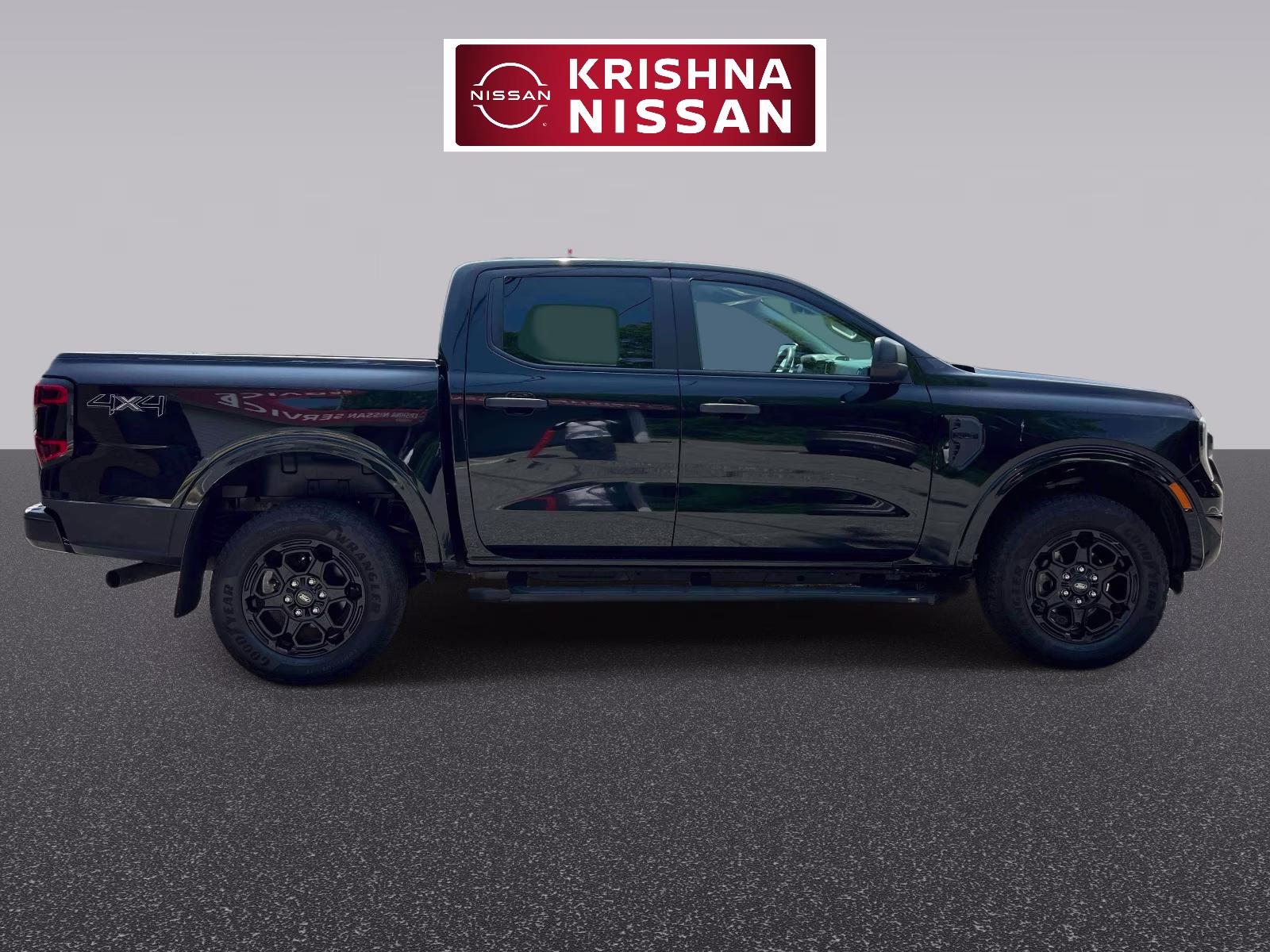 2025 Black Ford Ranger XLT 4WD SuperCrew 5' Box 4X4 Truck