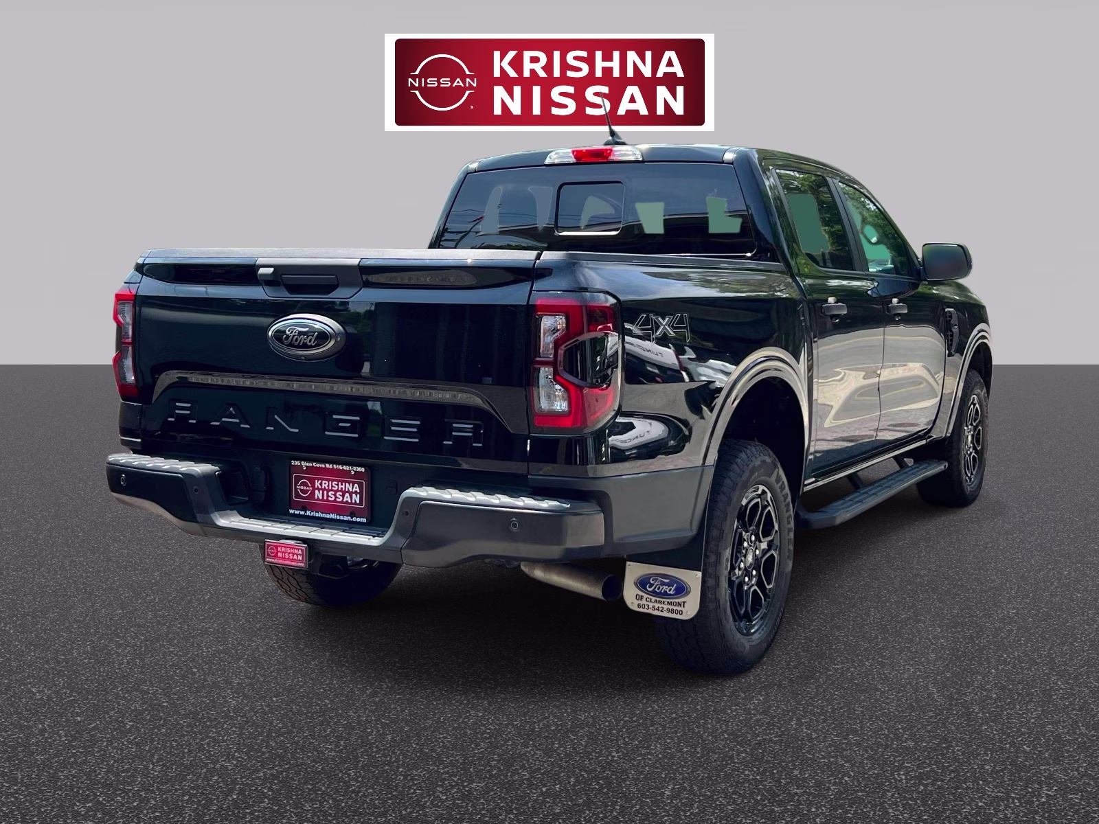 2025 Black Ford Ranger XLT 4WD SuperCrew 5' Box 4X4 Truck
