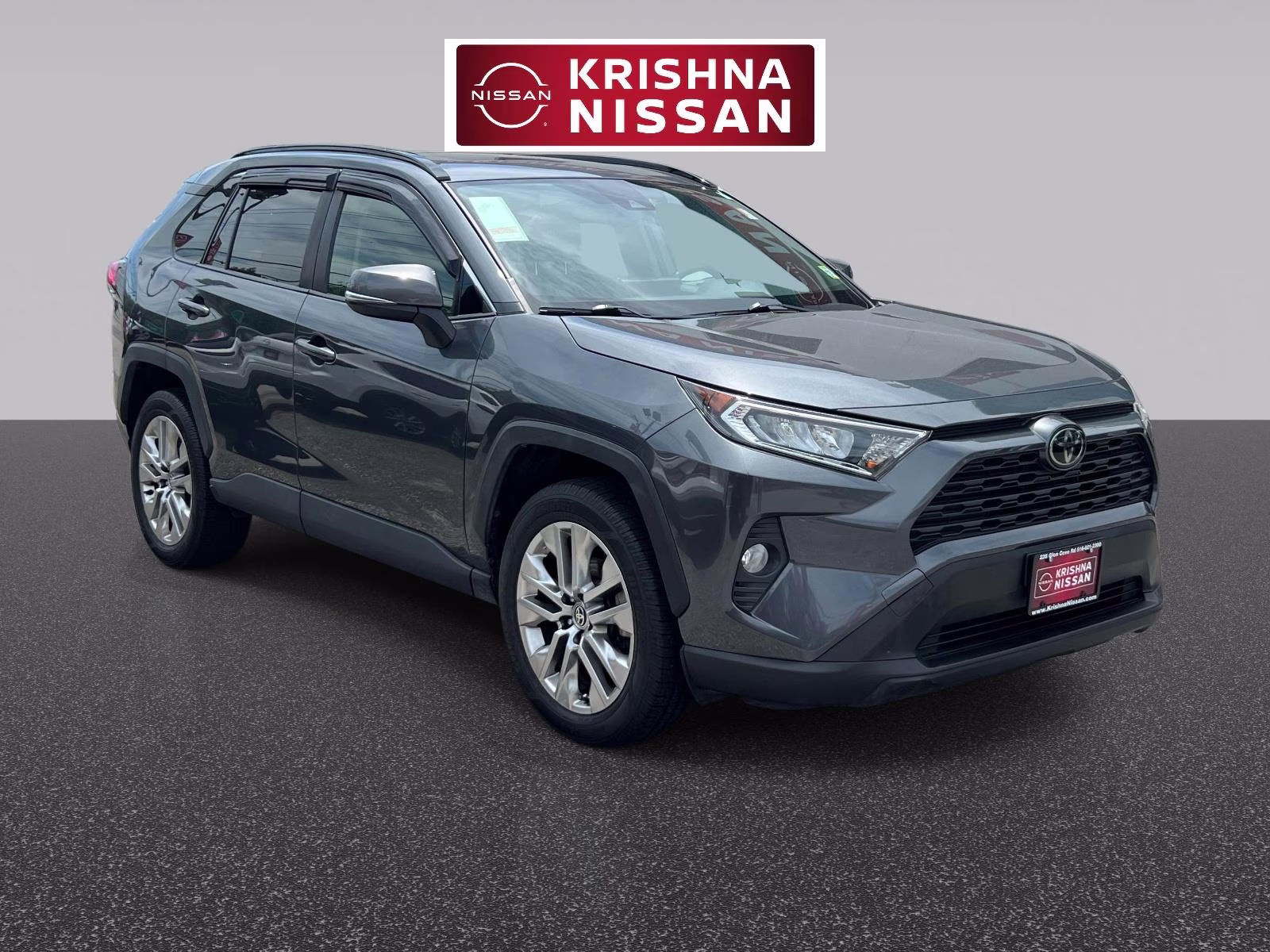 2020 Gray Toyota RAV4 XLE Premium FWD SUV