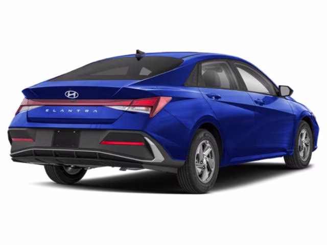 2025 Blue Hyundai Elantra SE FWD Sedan