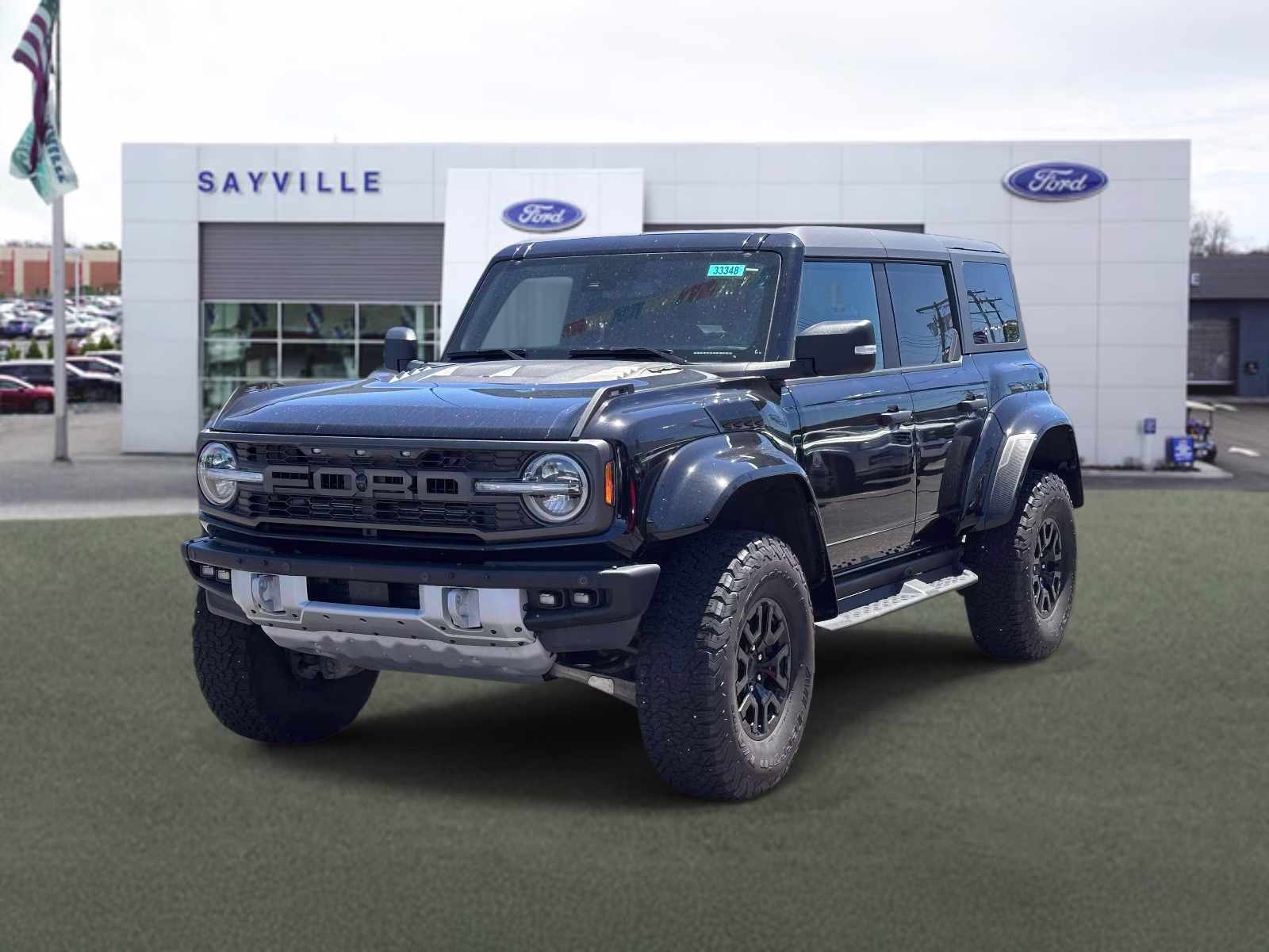 2024 Shadow Black Ford Bronco Raptor 4 Door Advanced 4x4 4X4 SUV